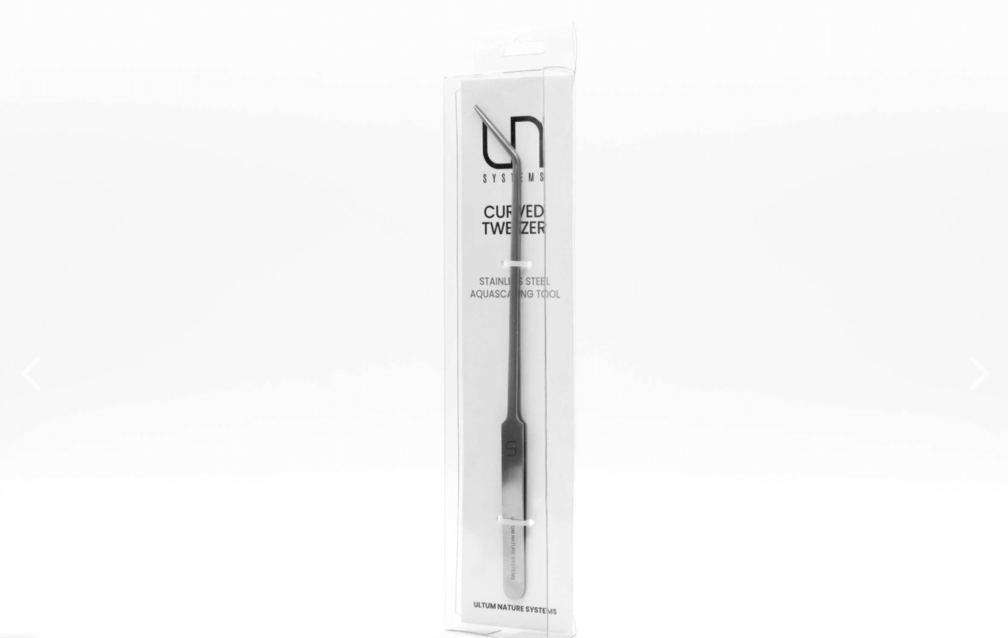 UNS Stainless Steel Curved Fine Tip Pinsettes