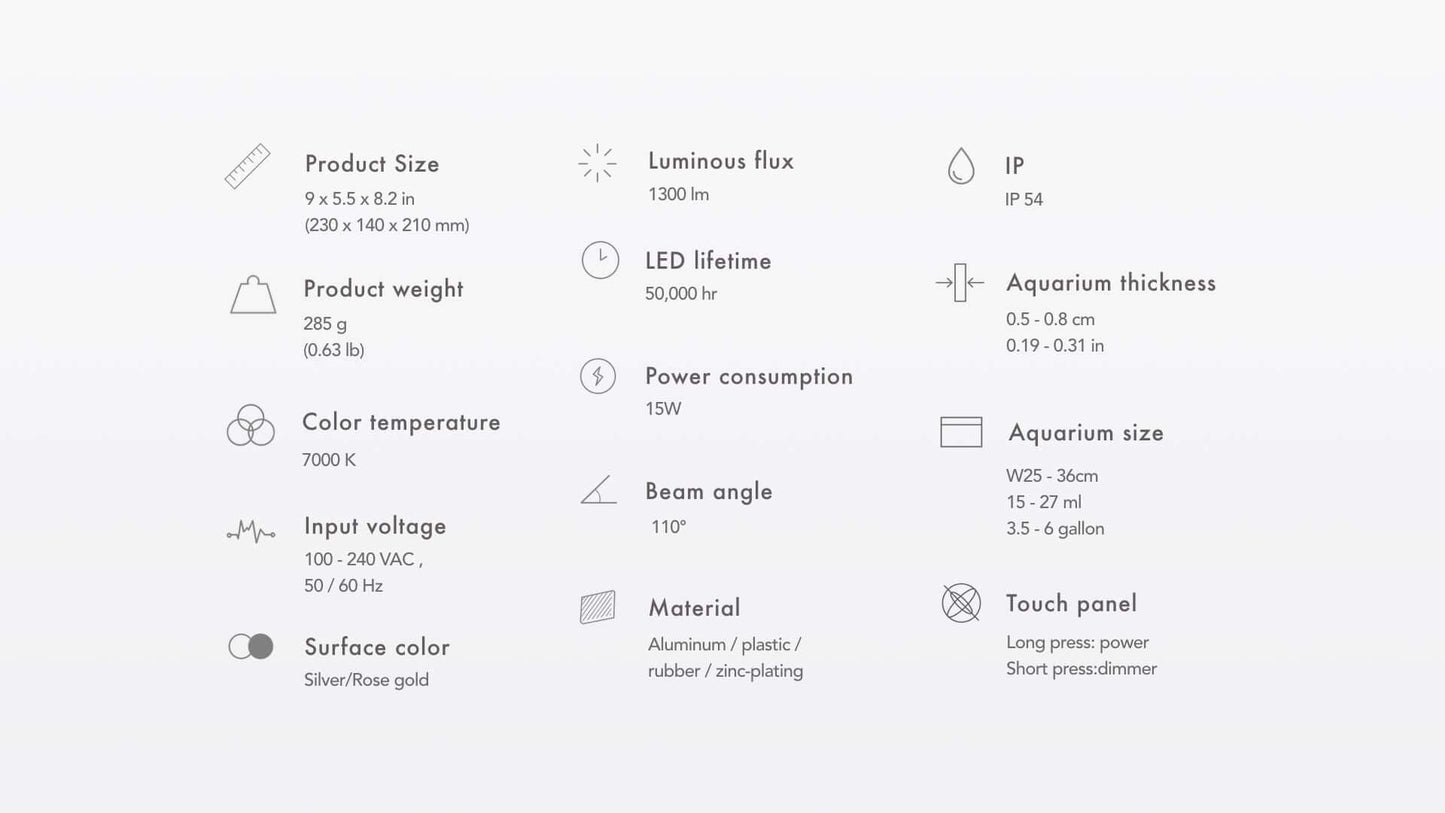 ONF - Flat Nano - Light Only - Silver