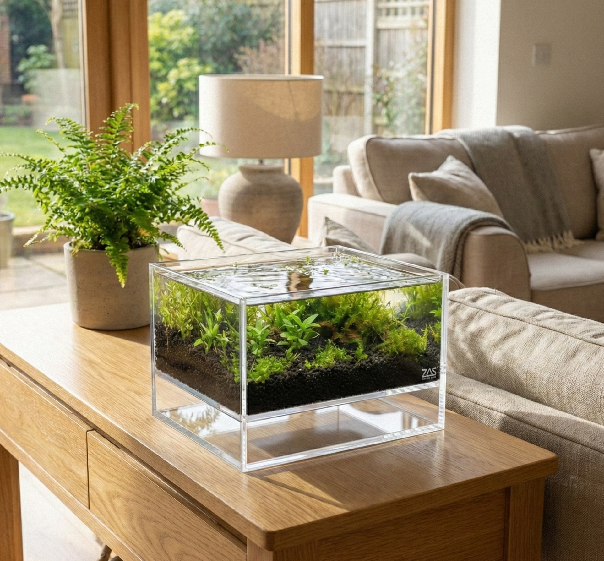 LIVE LEVITUS TANK WITH FREE SOIL - ZAS