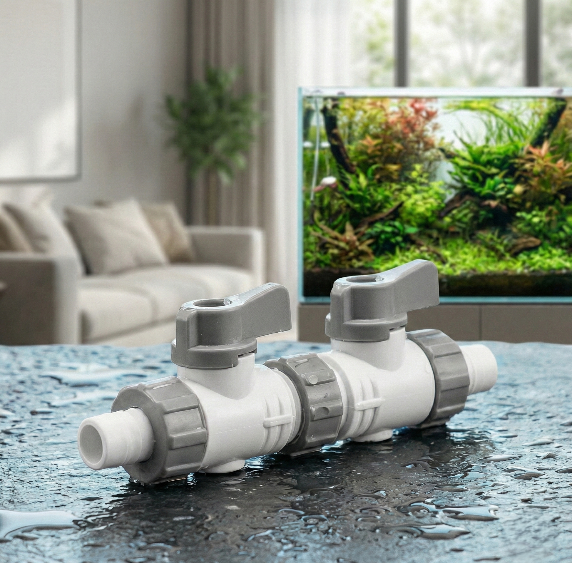 UNS DELTA Quick Release Double Tap Valves - ZAS