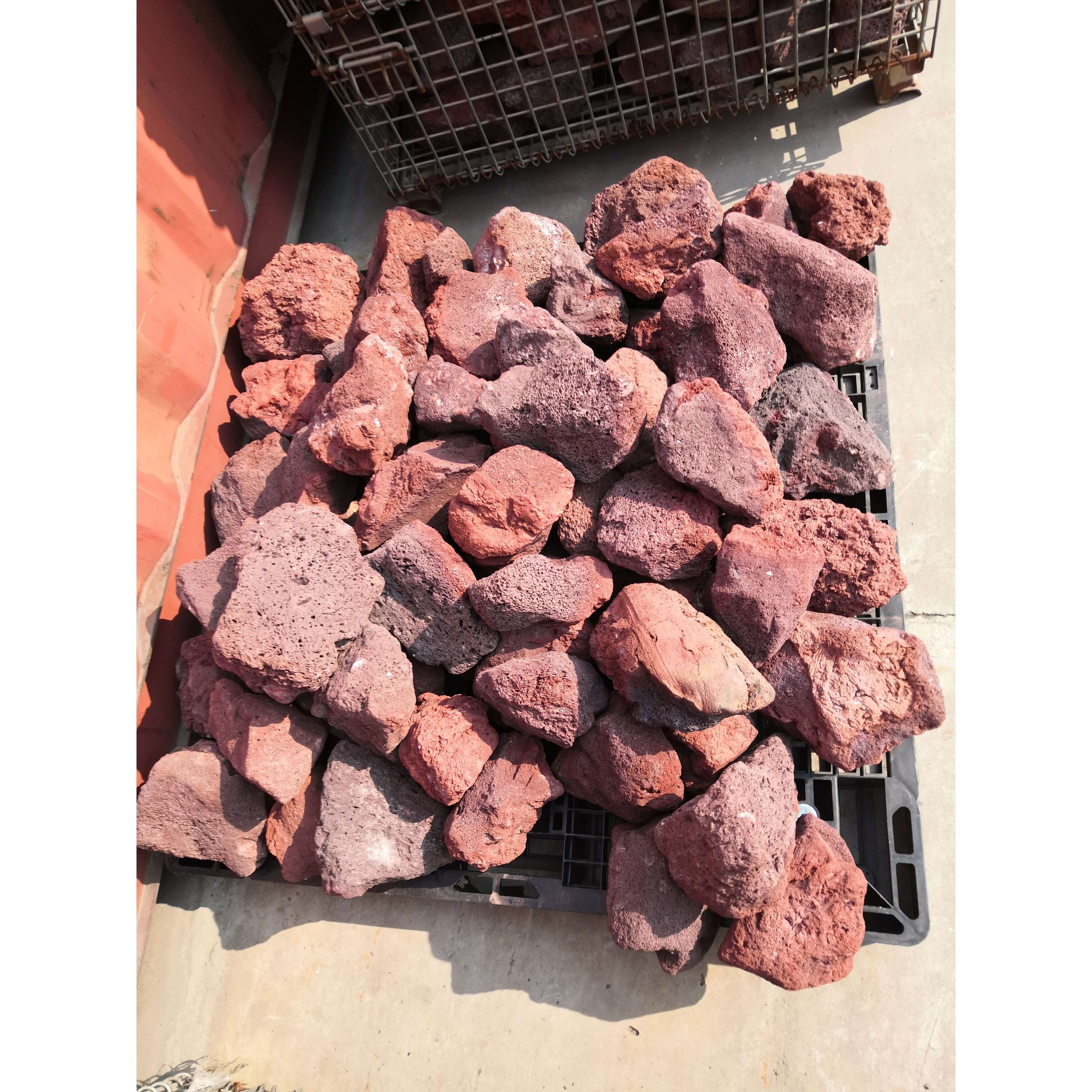 Red Lava Rock (10kg packaging)