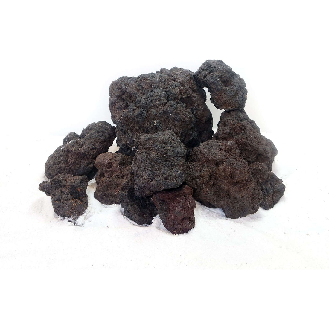 Black Rose Lava Rock (8kg package)(6-10cm sizes)