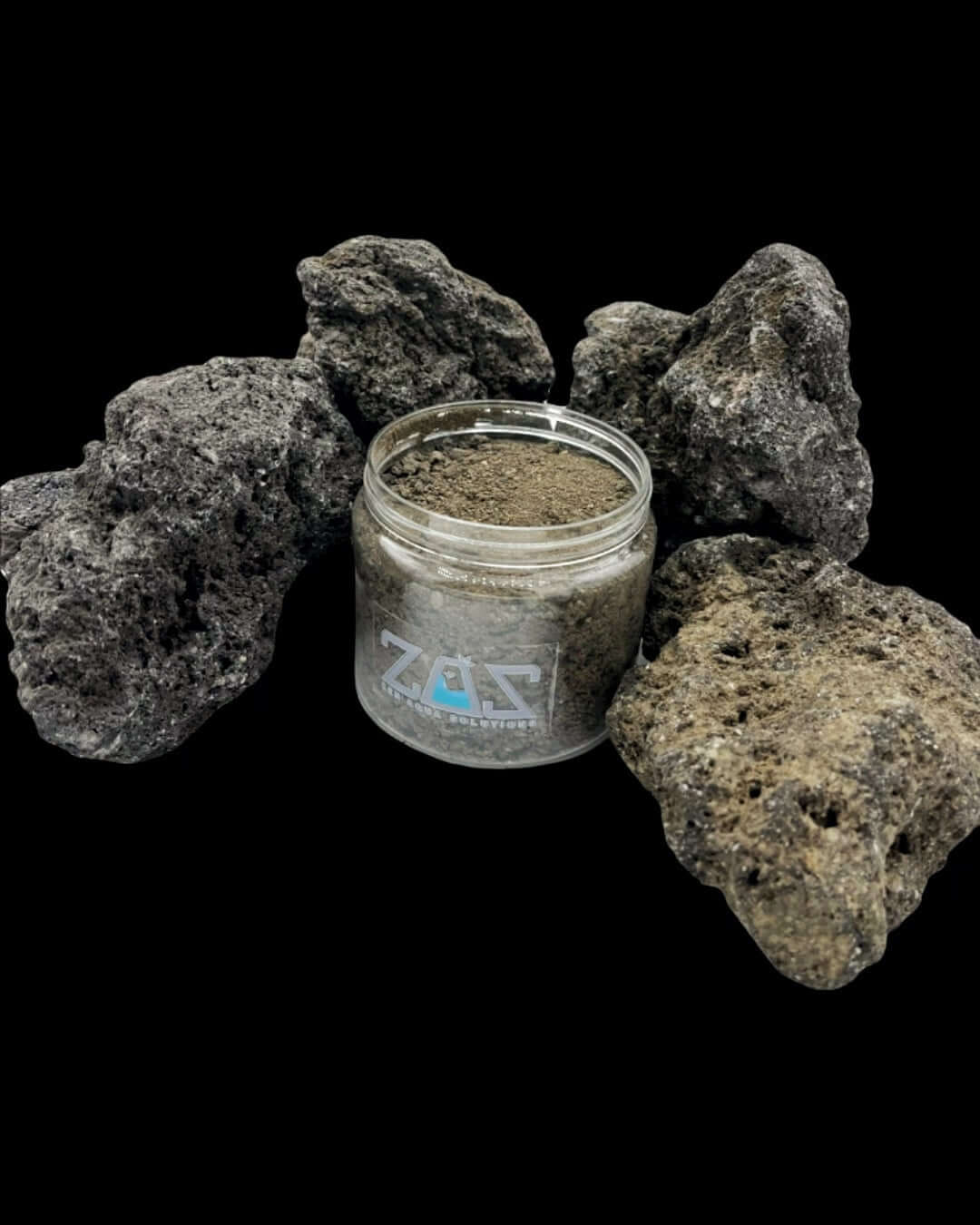 ZAS Pro Black Lava Aquascaping Sand (500g)