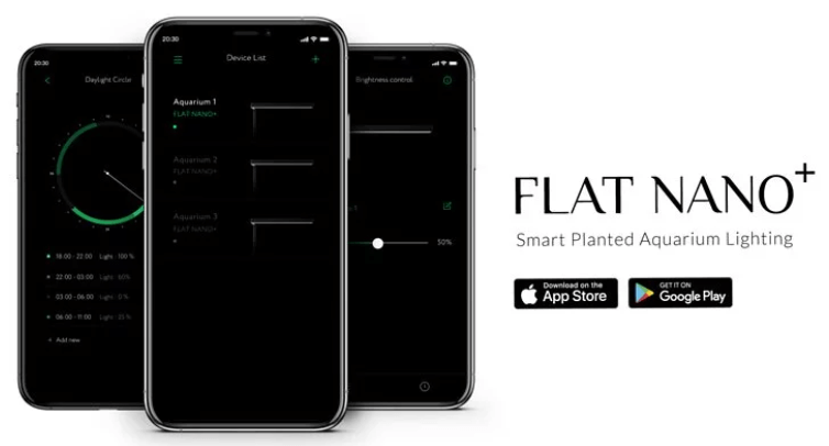 ONF - Flat Nano+ - Light with Stand - Black